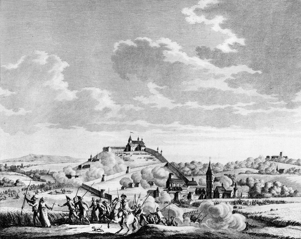 French Revolution War: War of Vendee. Siege at the Battle of Granville on 14 November by School French