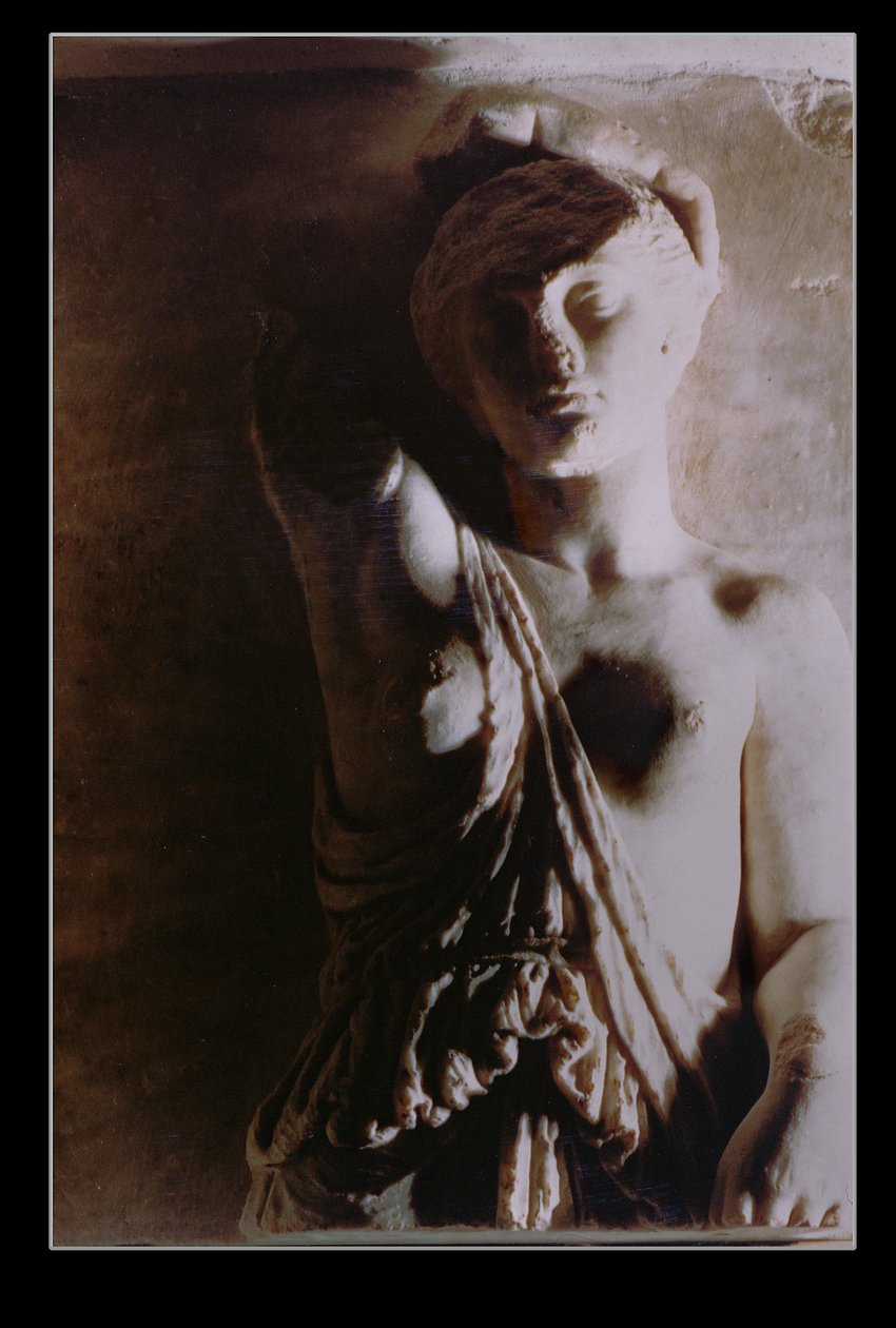 Figure of an Amazon, relief from the altar of Artemis, Temple of Artemis at Ephesus by School Greek