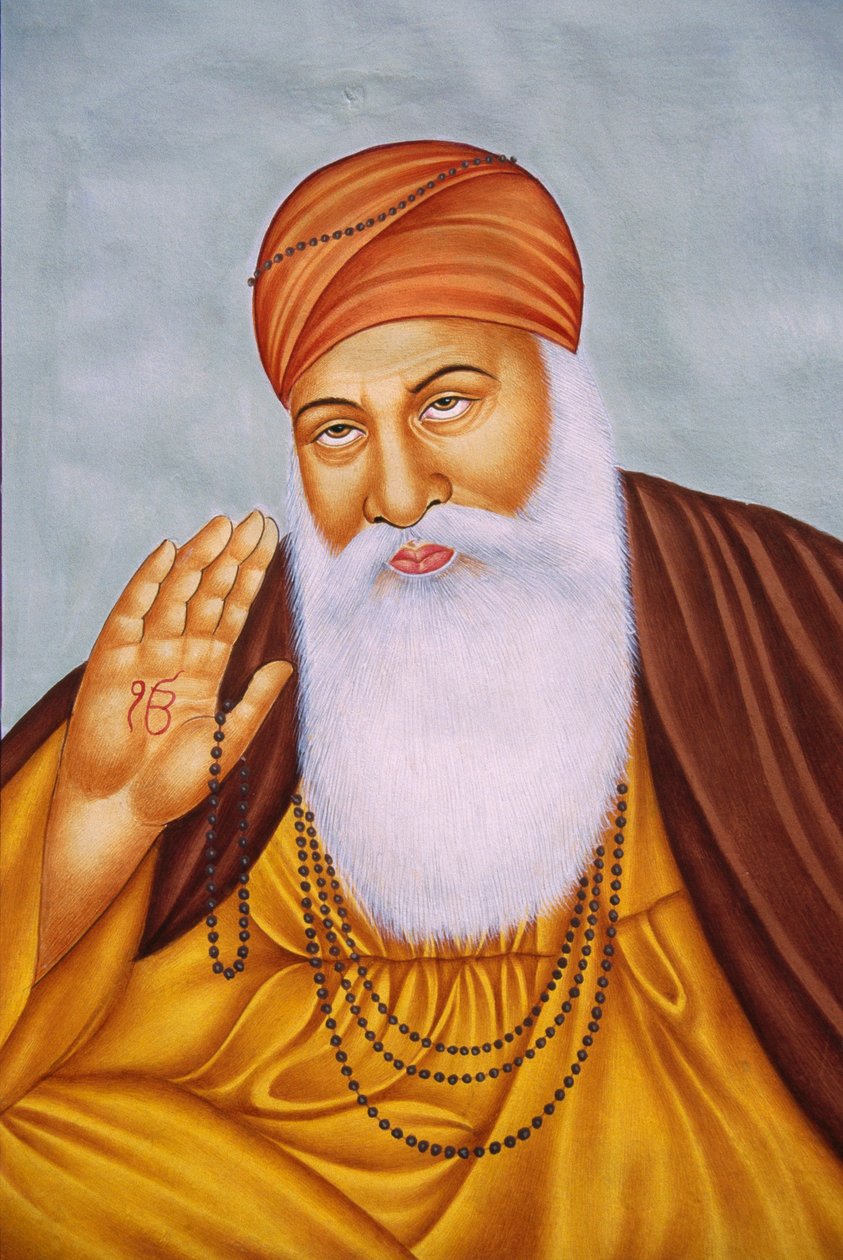 Lord Guru Nanak by School Indian