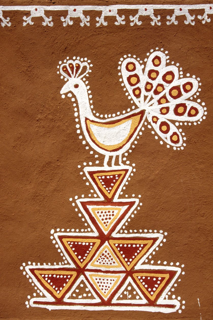 Mandna at Jawaher Kala Kendra, Jaipur, Rajasthan, India by School Indian