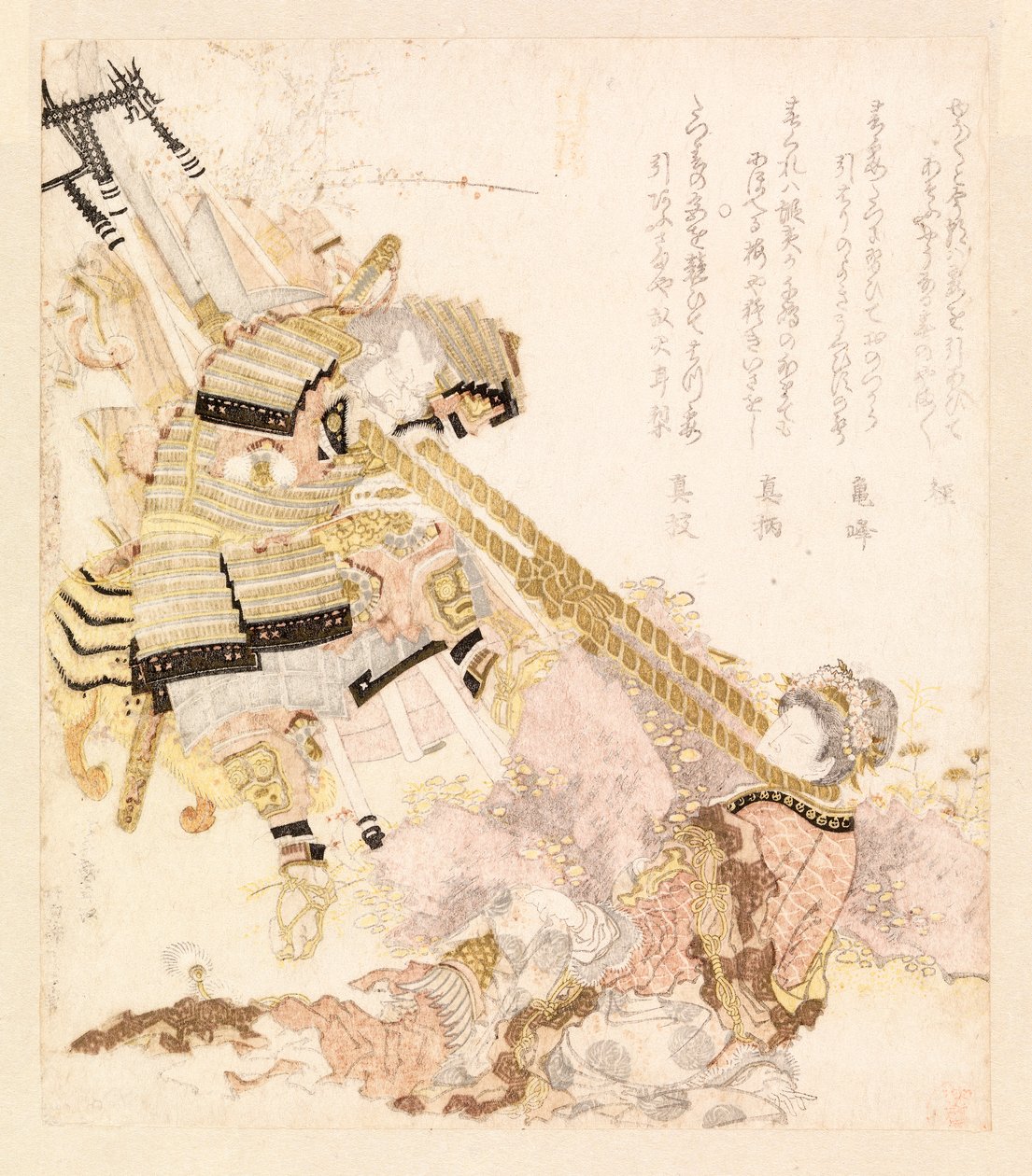 Depiction of a Legendary Tale by School Japanese