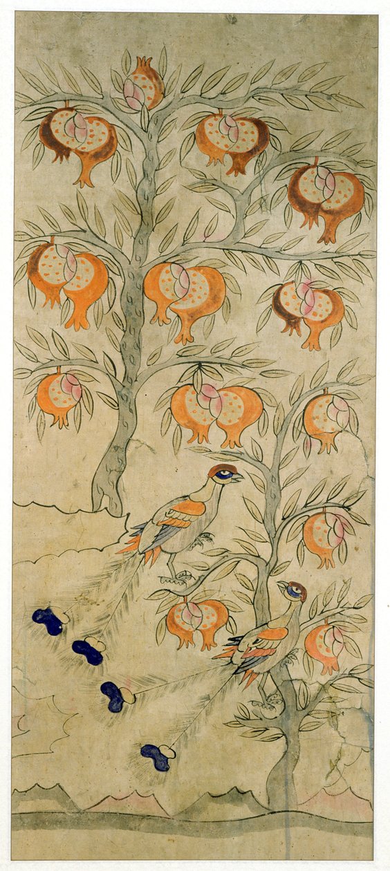 A Panel from an Eight Fold Screen by School Korean