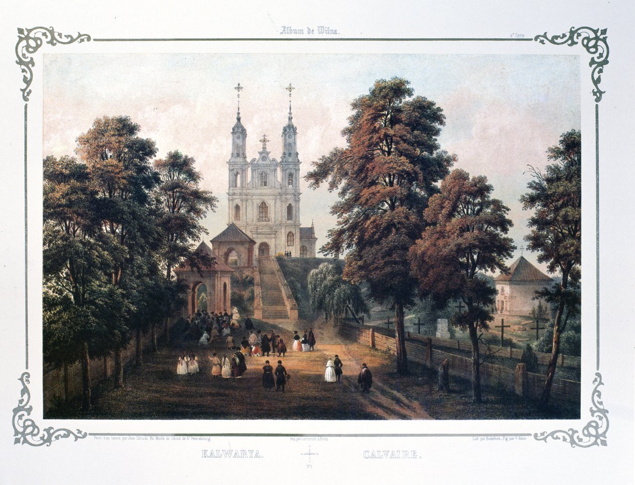 Vilnius environs: Kalvarija Church, from 
