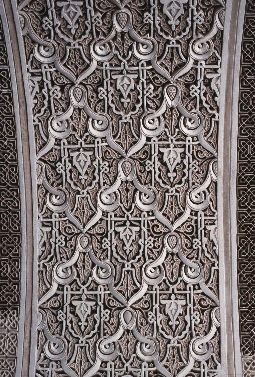 Detail of an arch by School Moroccan