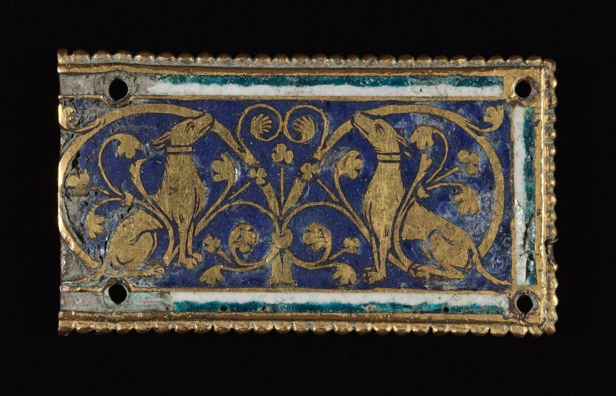 Plaque, probably from a Reliquary Shrine by School Mosan
