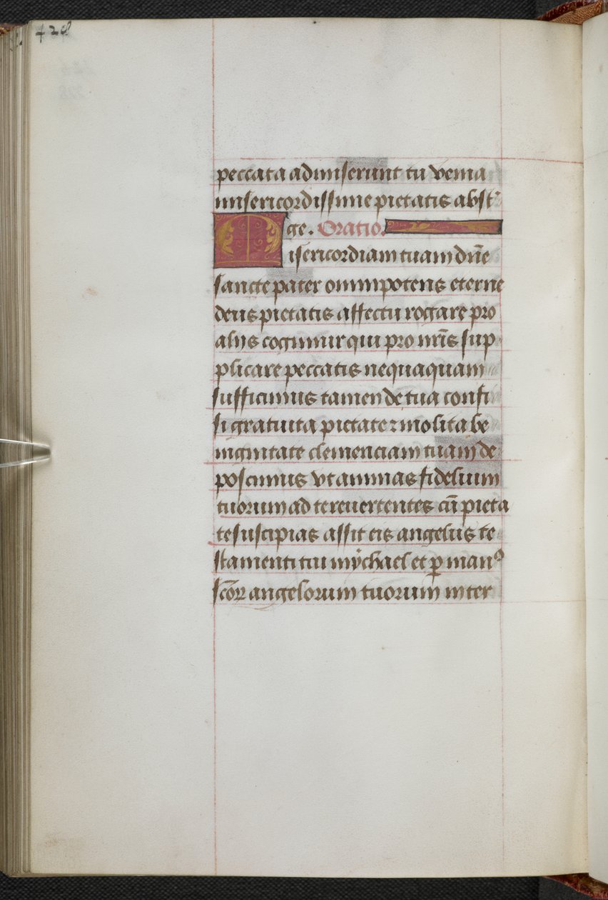 Kings 9, f.228v, Book of Hours, Use of Sarum (