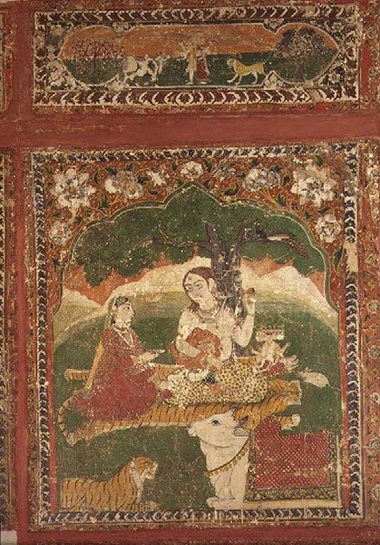 The family of Shiva, from the 