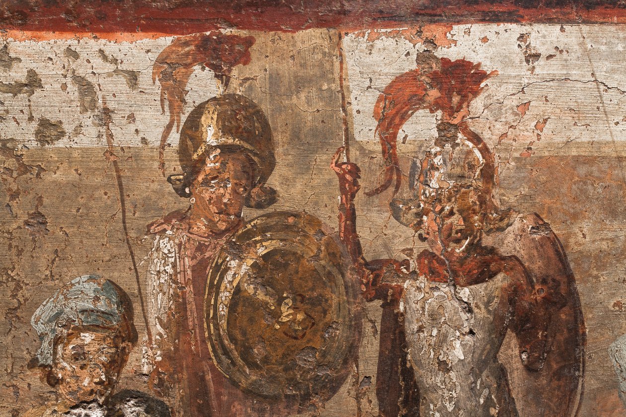 The Judgment of Solomon, Pompeii by School Roman