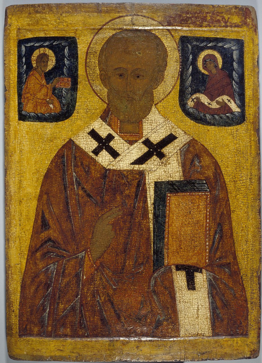 Icon of St Nicholas by School Russian