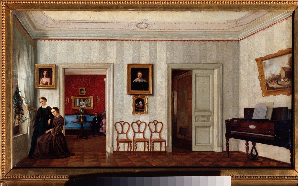 A Small Room with a Piano by School Russian