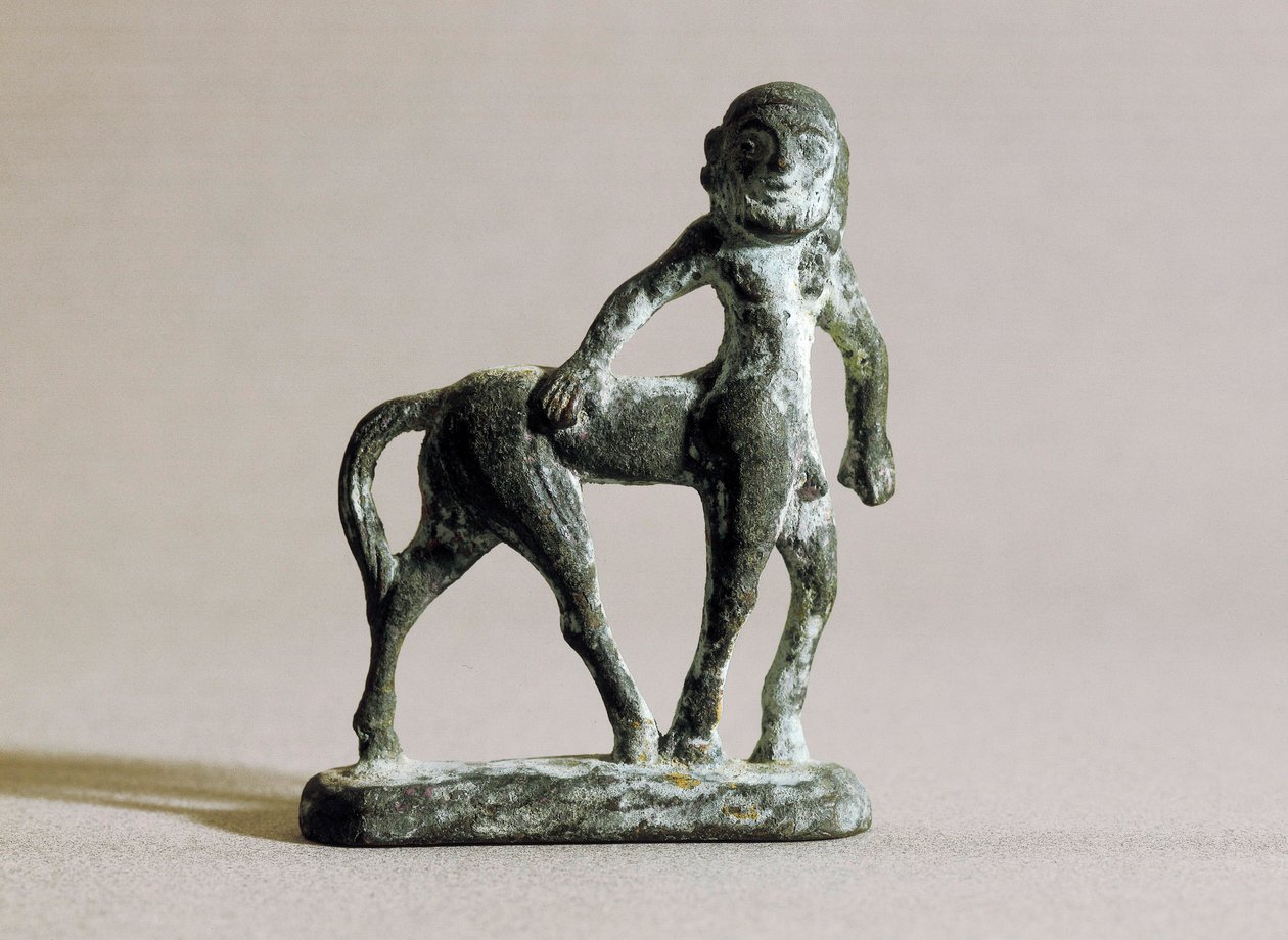 Iberian art: sculpture of a centaur by School Spanish