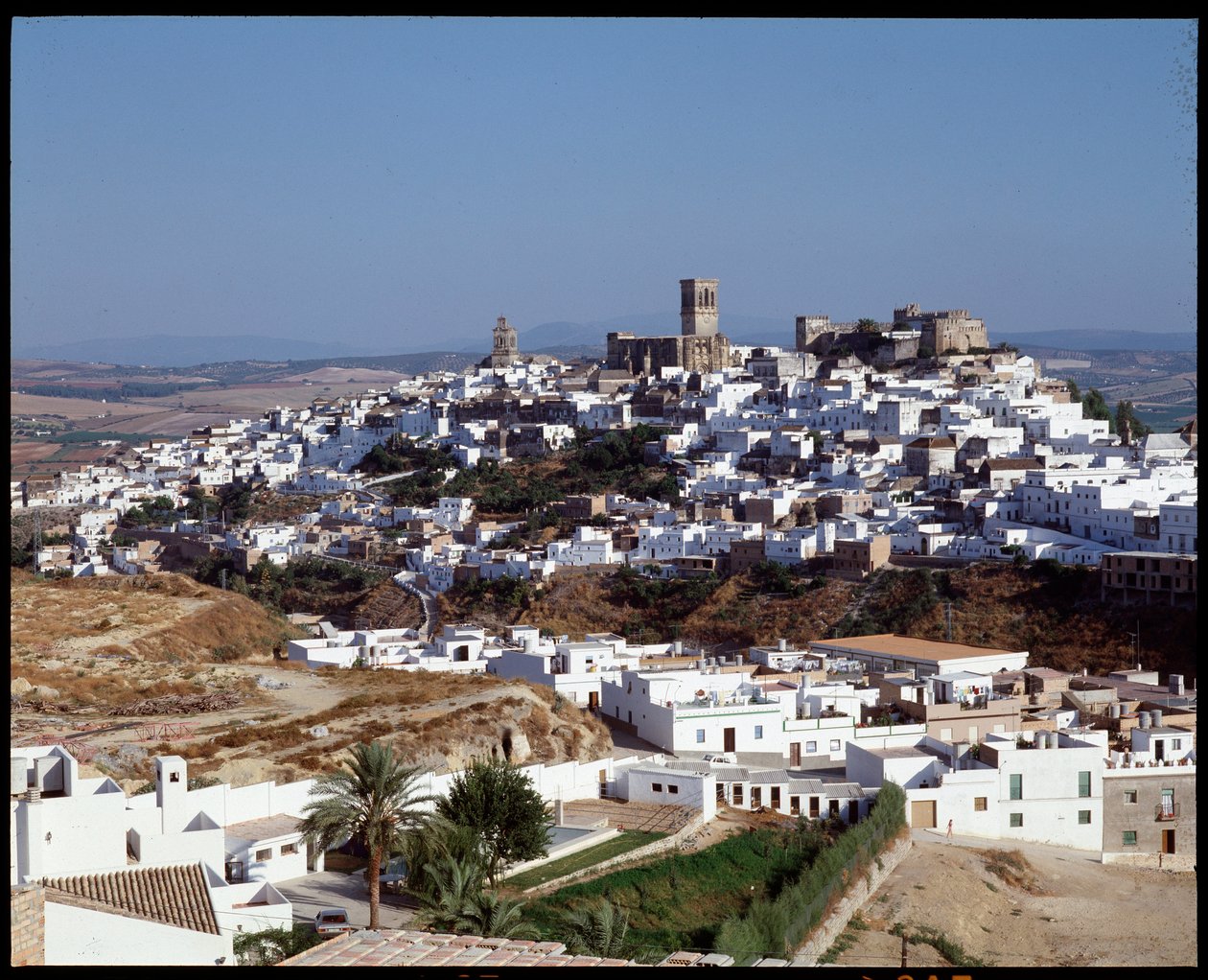 Panoramic view of the city of Arcos de la Frontera, Andalusia, Spain by School Spanish