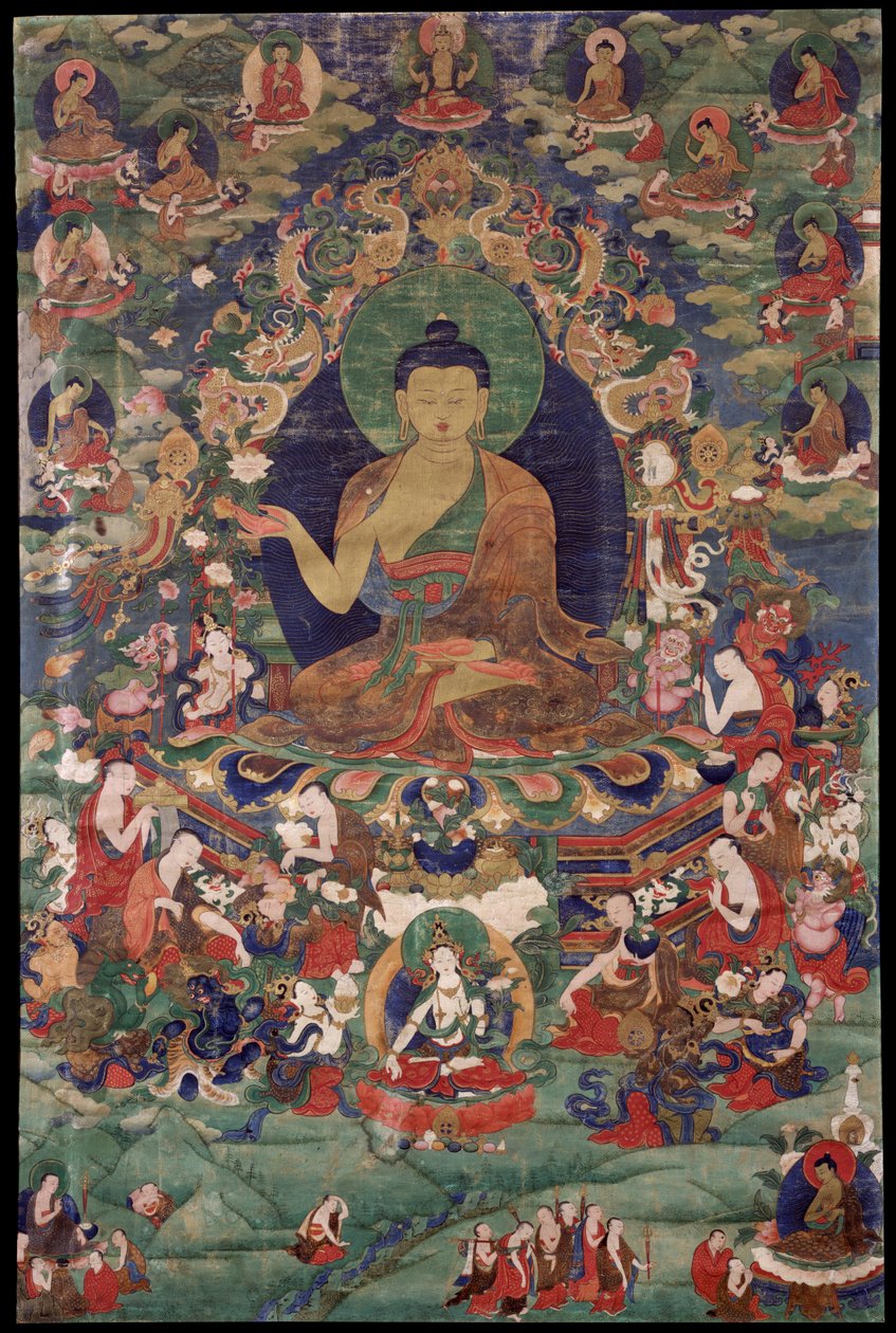 Shakyamuni Buddha by School Tibetan