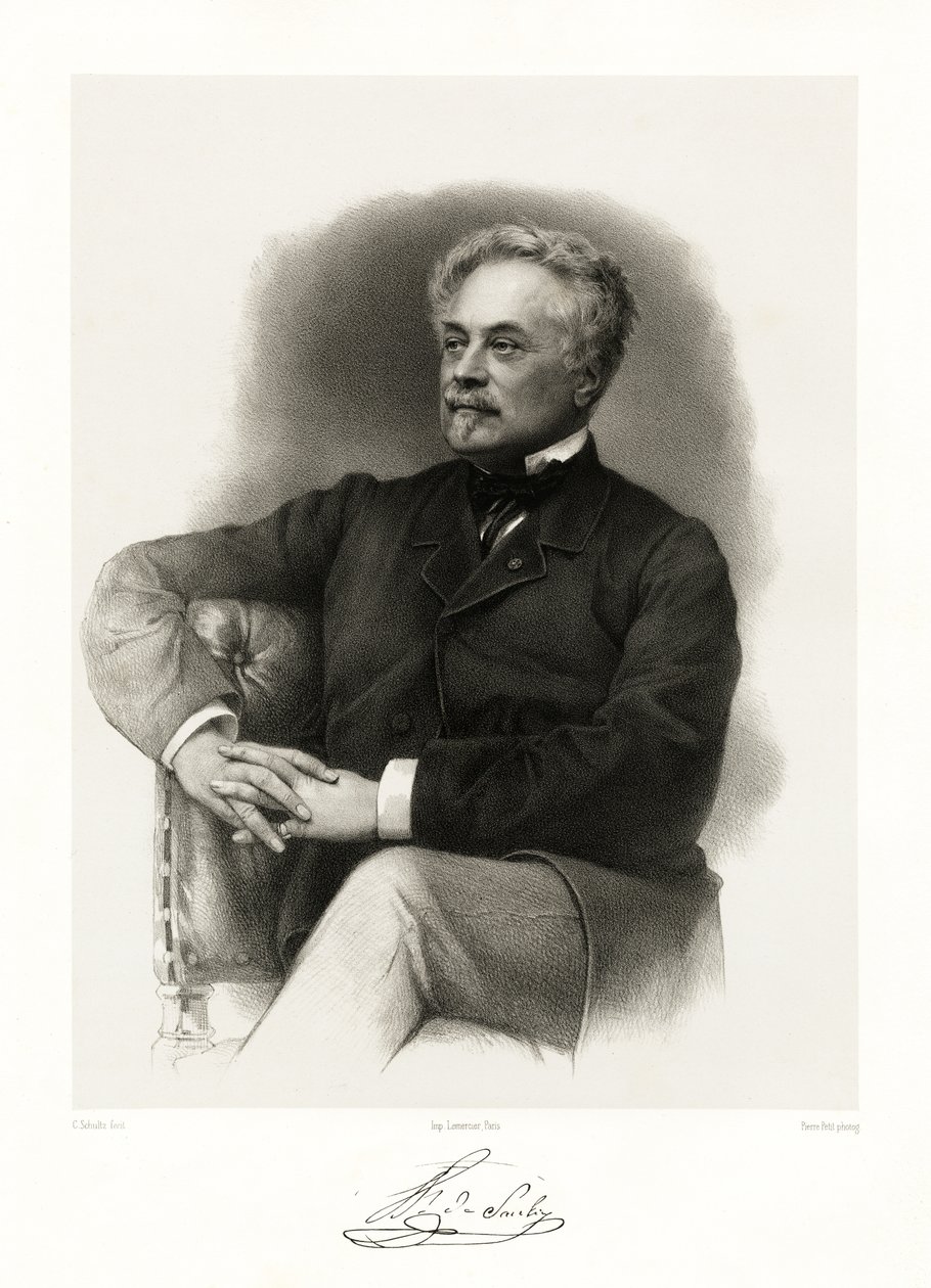 Louis Félicien Joseph, Caignart de Saulcy by Schultz