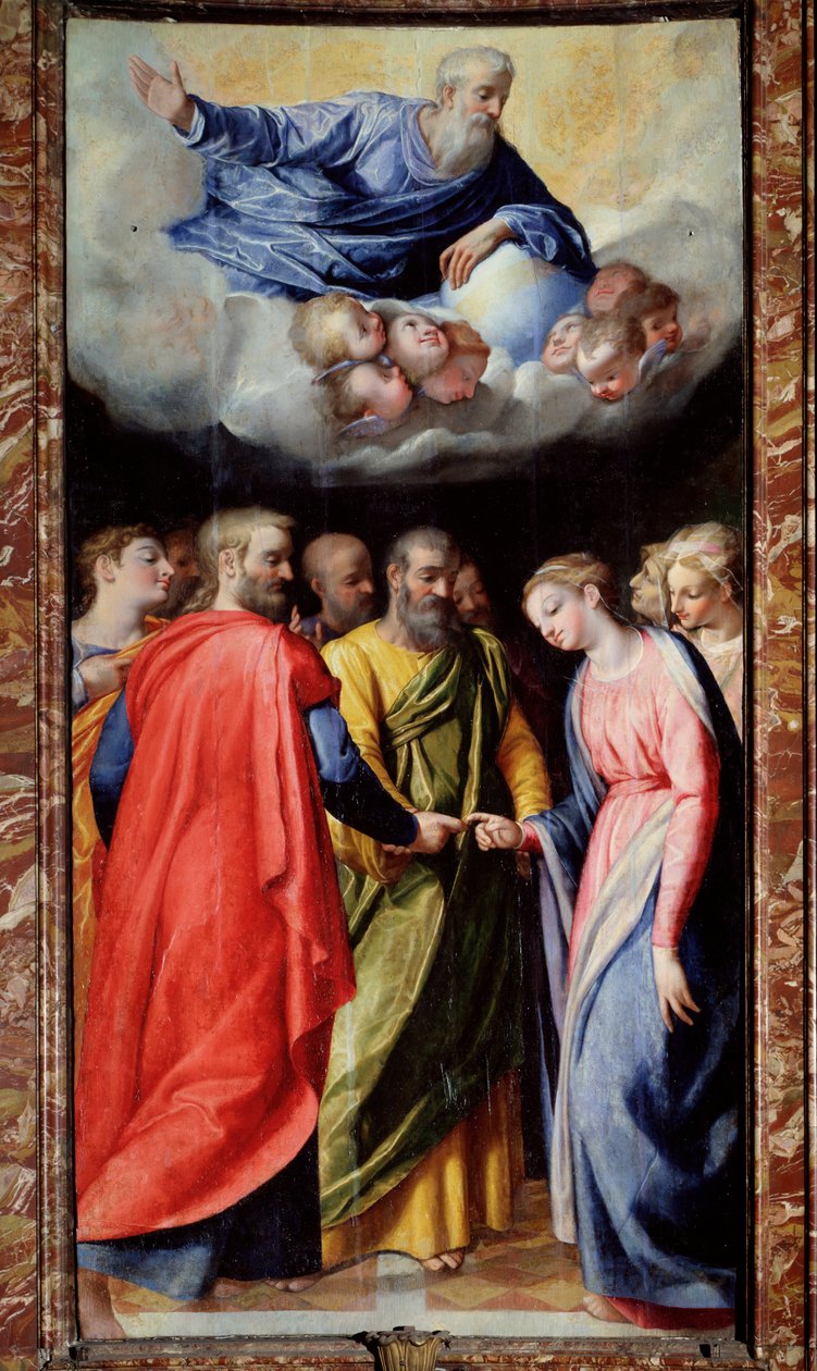 The Marriage of the Virgin by Scipione Pulzone
