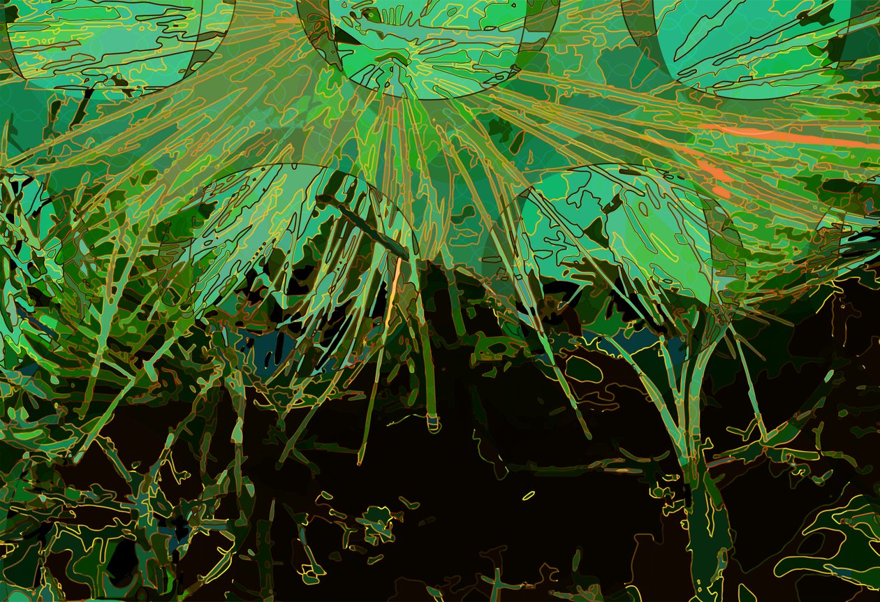 Artichoke_abst_horz2 by Scott J. Davis