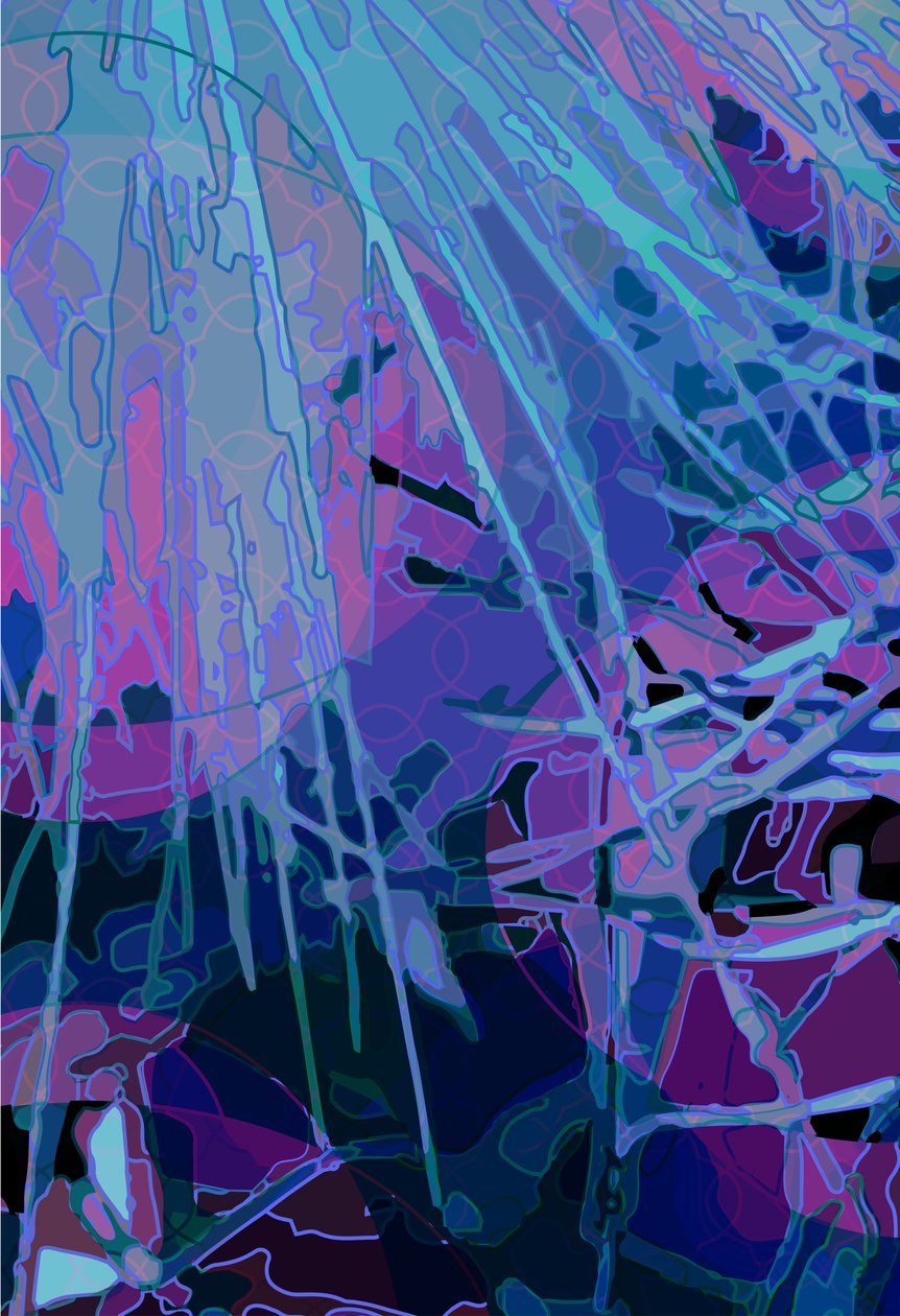 Artichoke_abst_vert3a by Scott J. Davis