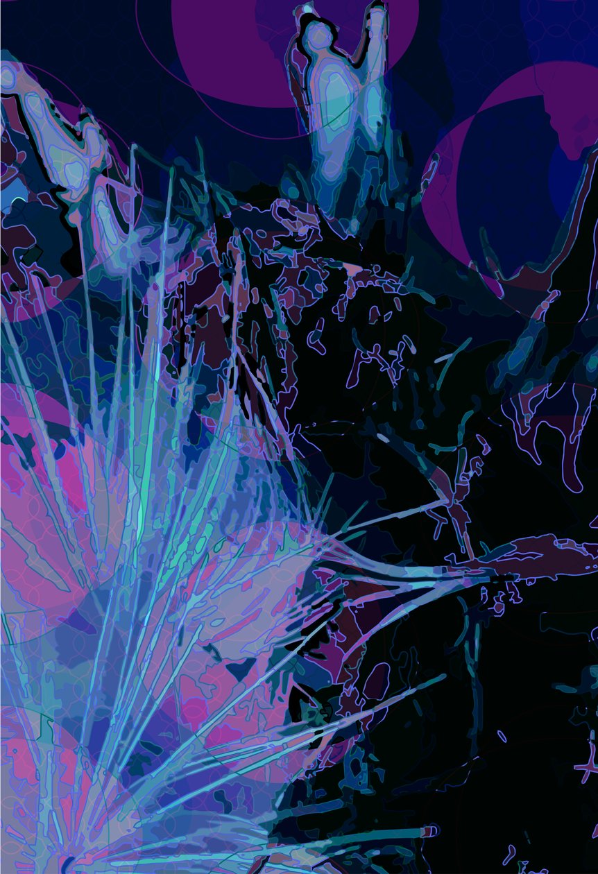 Artichoke_abst_vert5 by Scott J. Davis