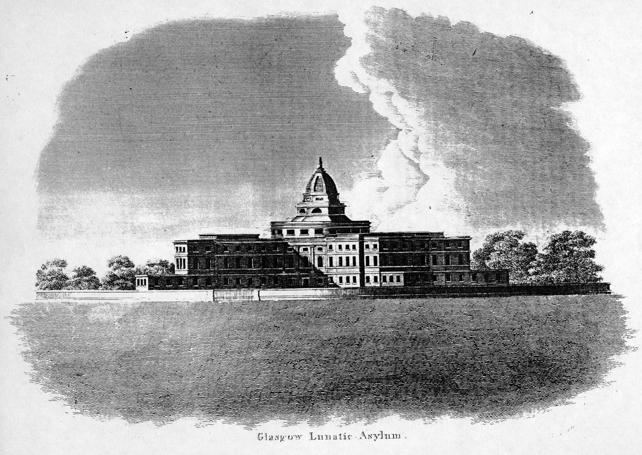 Glasgow Lunatic Asylum by Scottish School