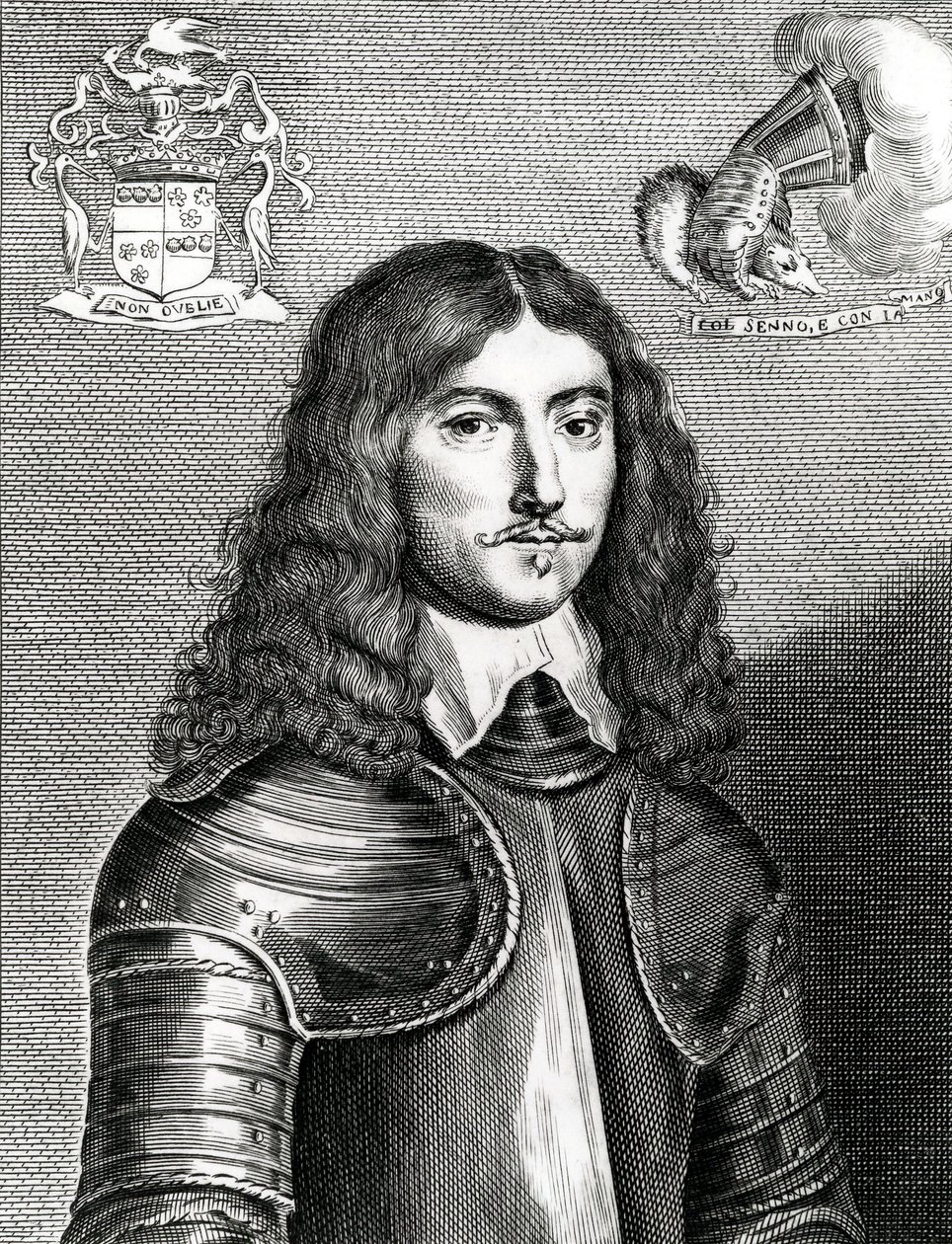 James Graham, Marquis of Montrose, print made by A. Matham, c.1644-50 by Scottish School