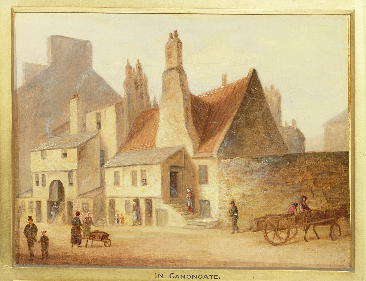 Canongate (detail) by Scottish School