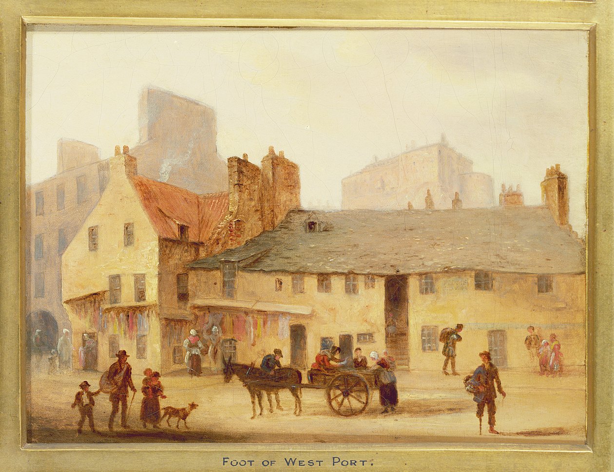 Foot of West Port (detail) by Scottish School