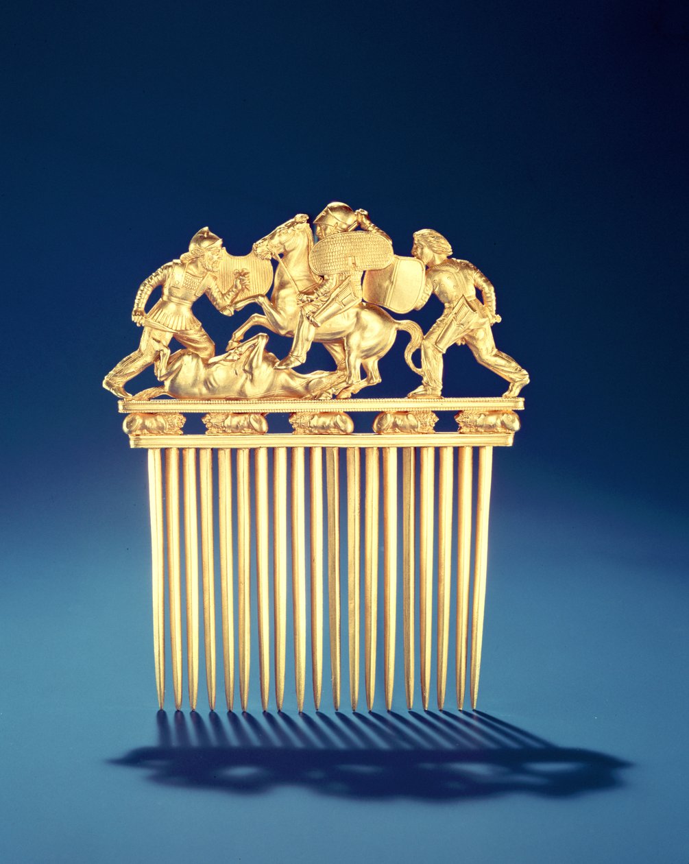 Front of a Scythian Comb, from Solokha Burial Mound, Steppe by Scythian