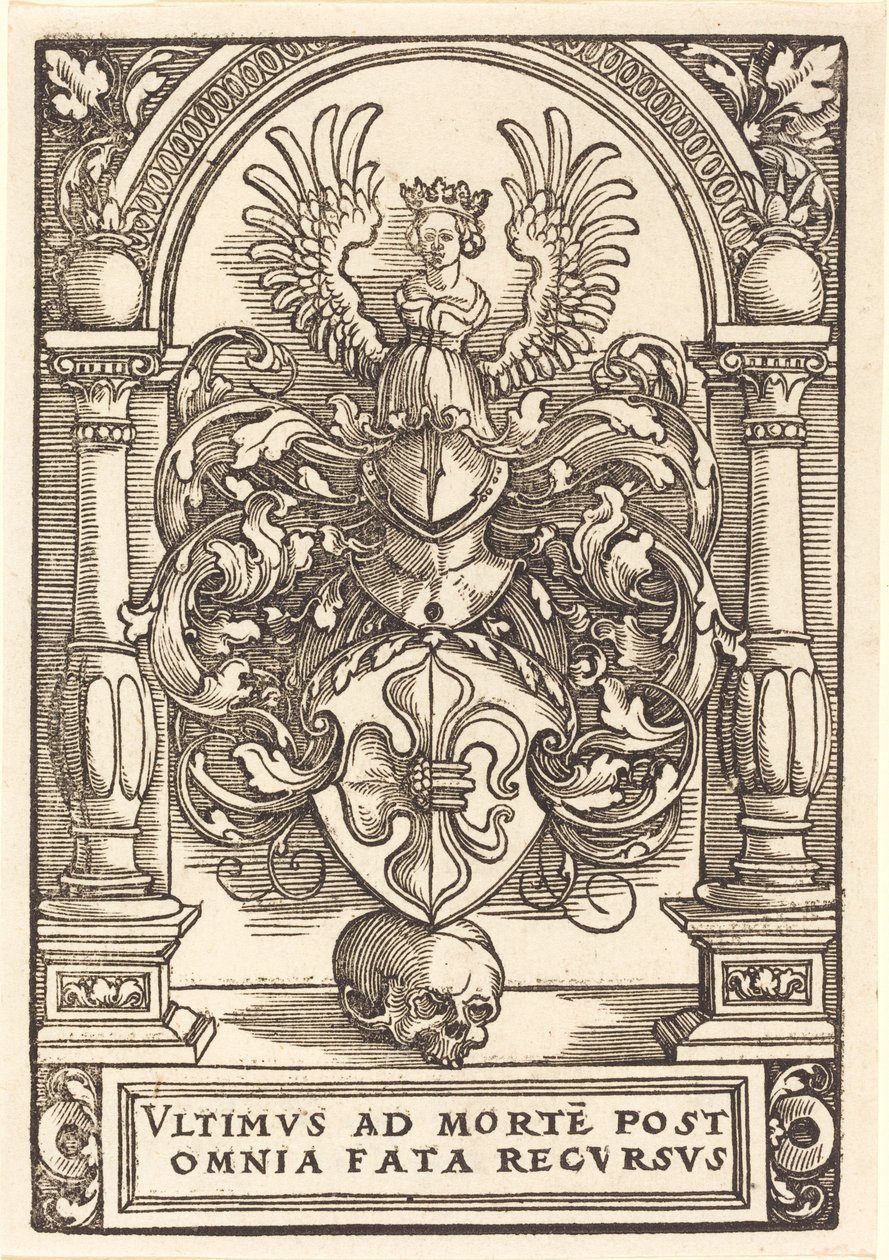 Coat of Arms of Lazarus Spengler by Sebald Beham