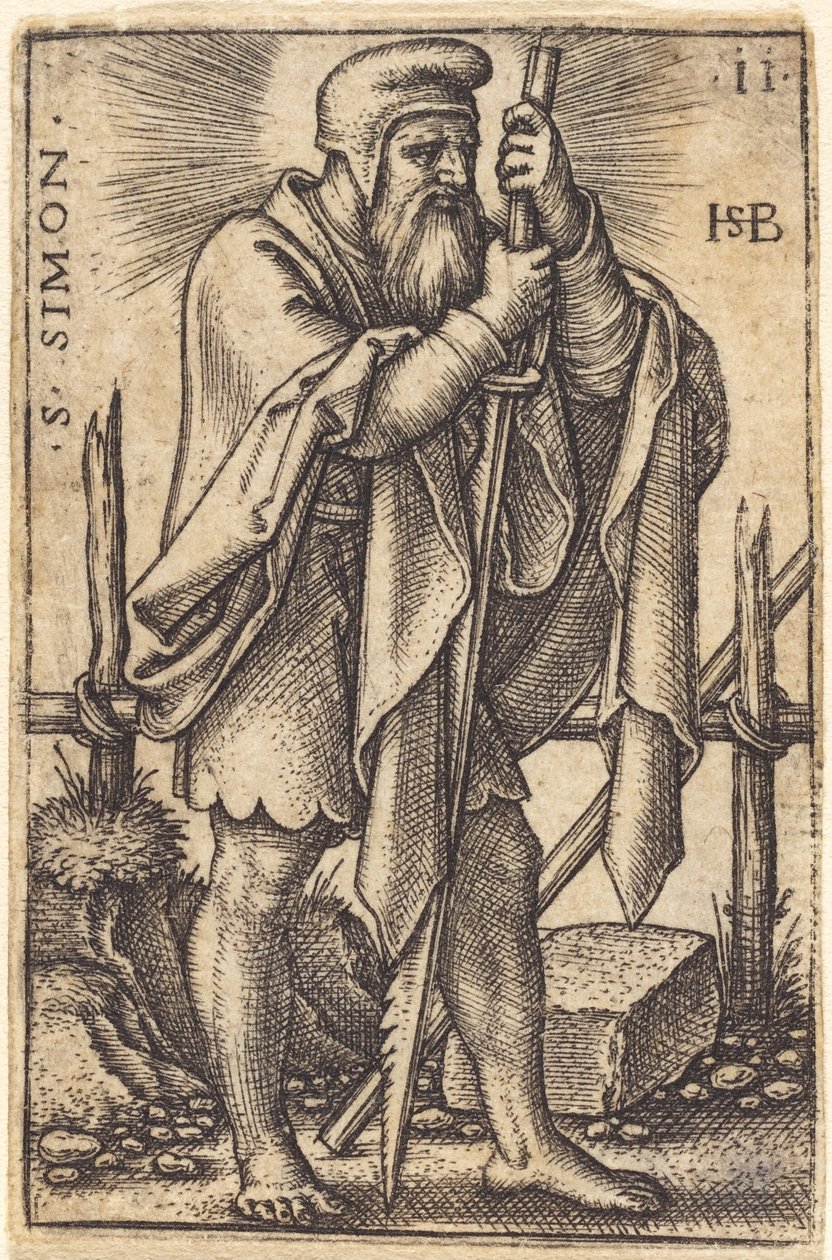 Simon by Sebald Beham: Premium art reproduction