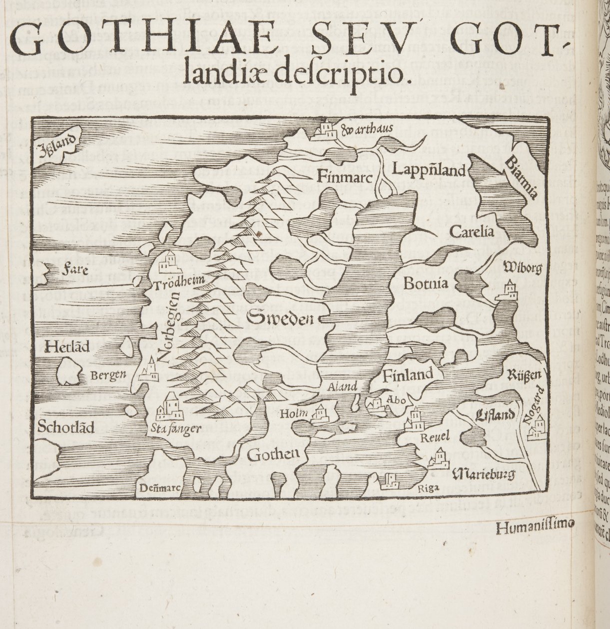 Cosmographia, Fol 830, 1544 by Sebastian Munster