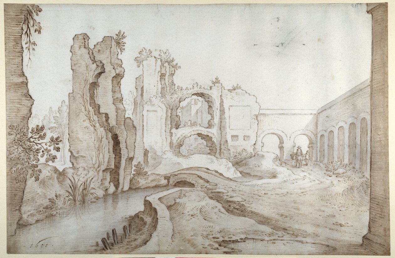 Ruins of the Thermae of Titus by Sebastian Vrancx