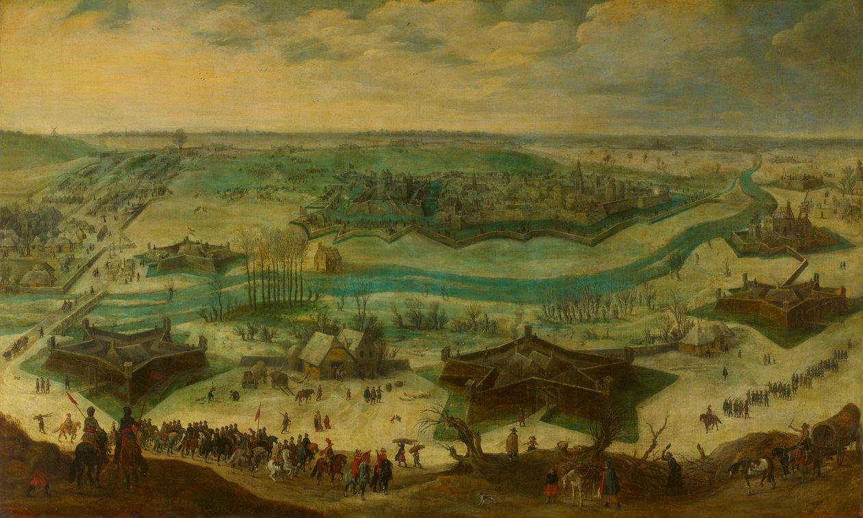 The Siege of Jülich, c.1635 by Sebastian Vrancx