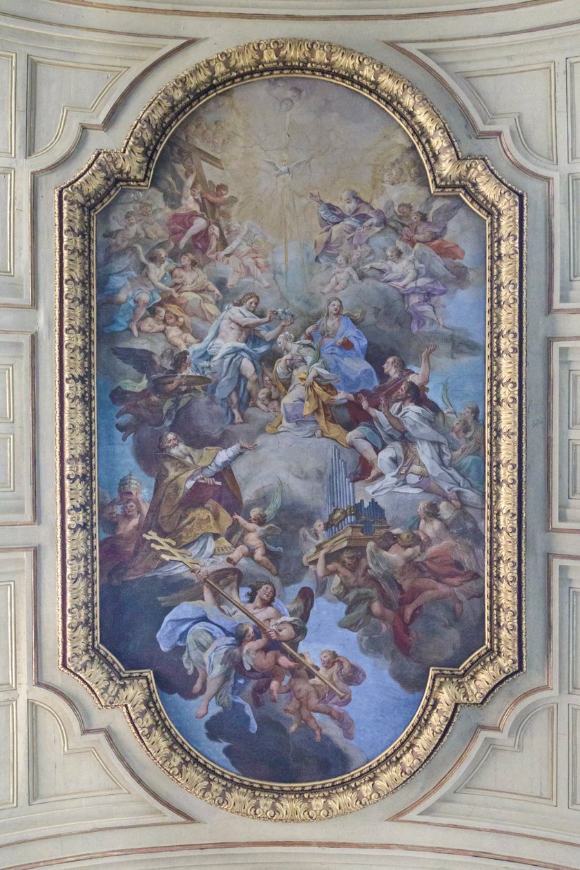Apotheosis of Saint Cecilia by Sebastiano Conca