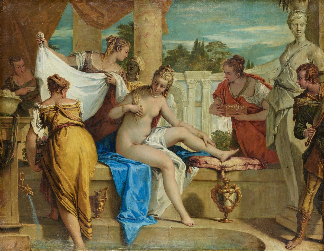 Bathsheba at Her Bath by Sebastiano Ricci