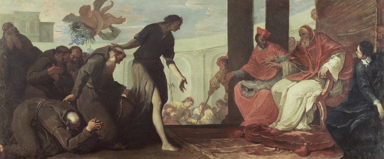 Paul III Approving the Order of the Capuchins by Sebastiano Ricci