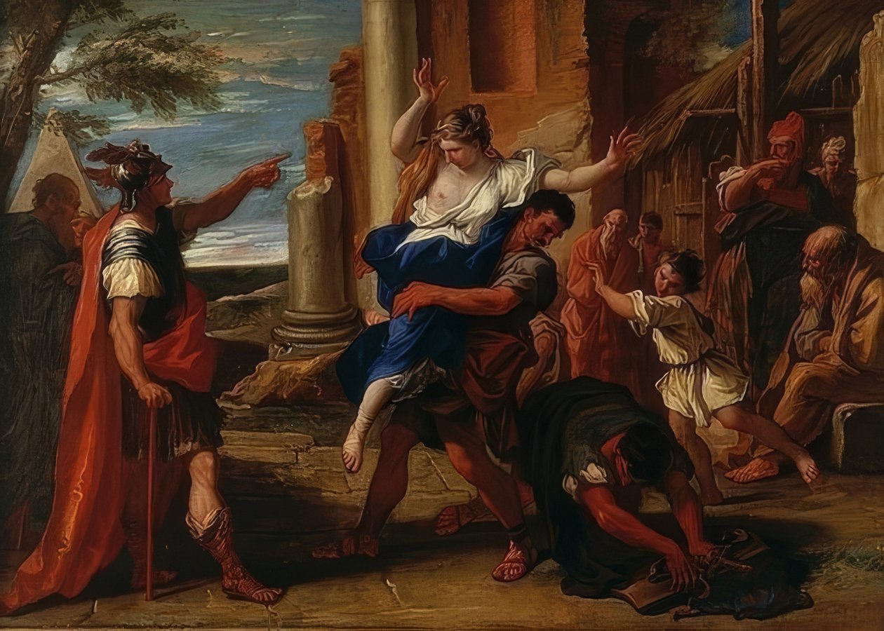 The Rape of Dinah by Sebastiano Ricci