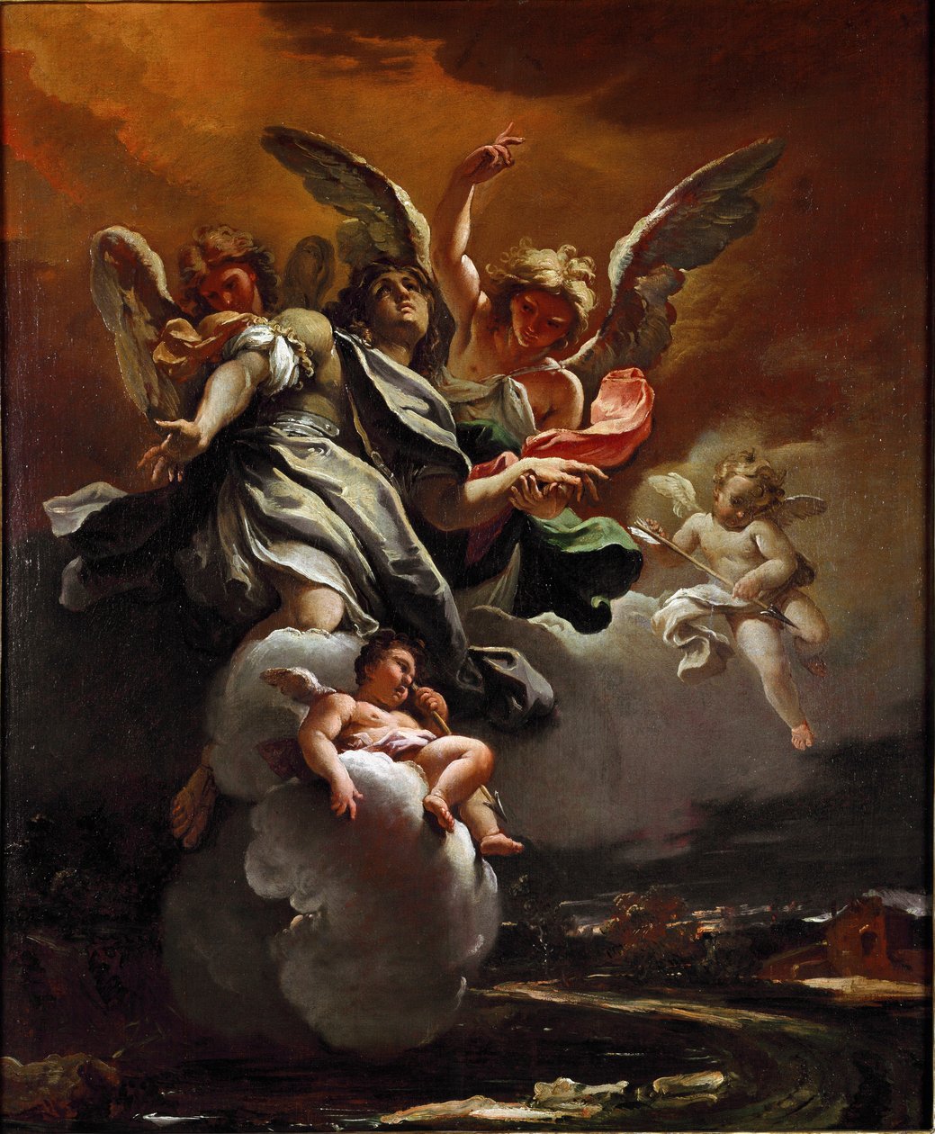 The Apotheosis of St. Sebastian by Sebastiano Ricci
