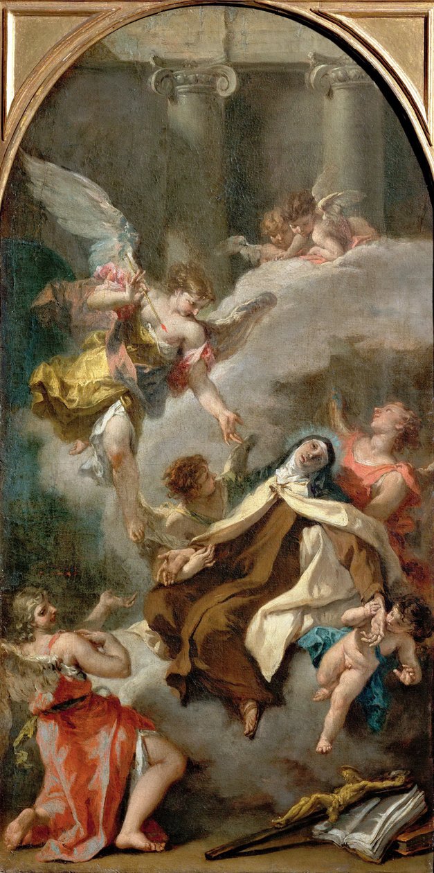 The Vision of Saint Teresa of Avila by Sebastiano Ricci