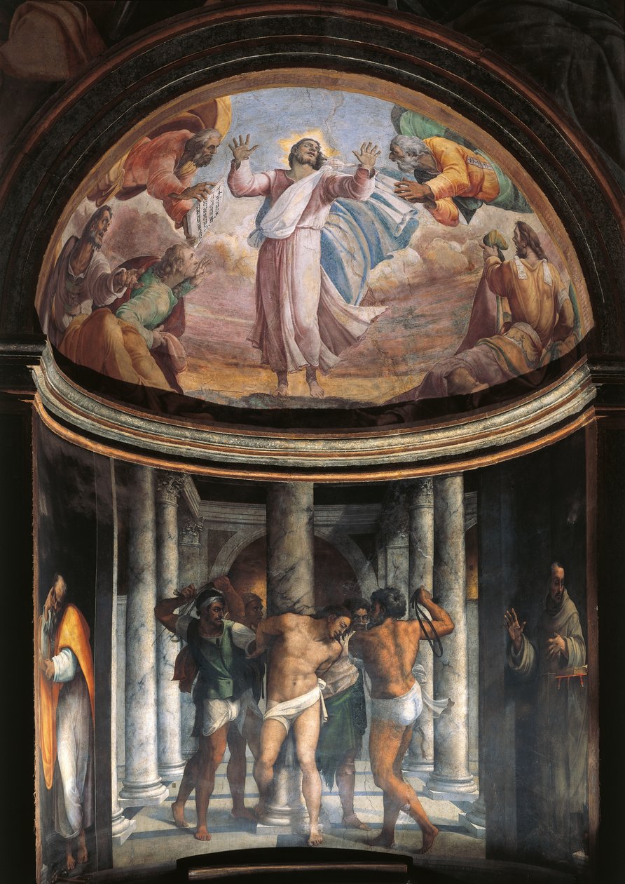 The Flagellation of Christ by Sebastiano del (c.1485 1547) Piombo
