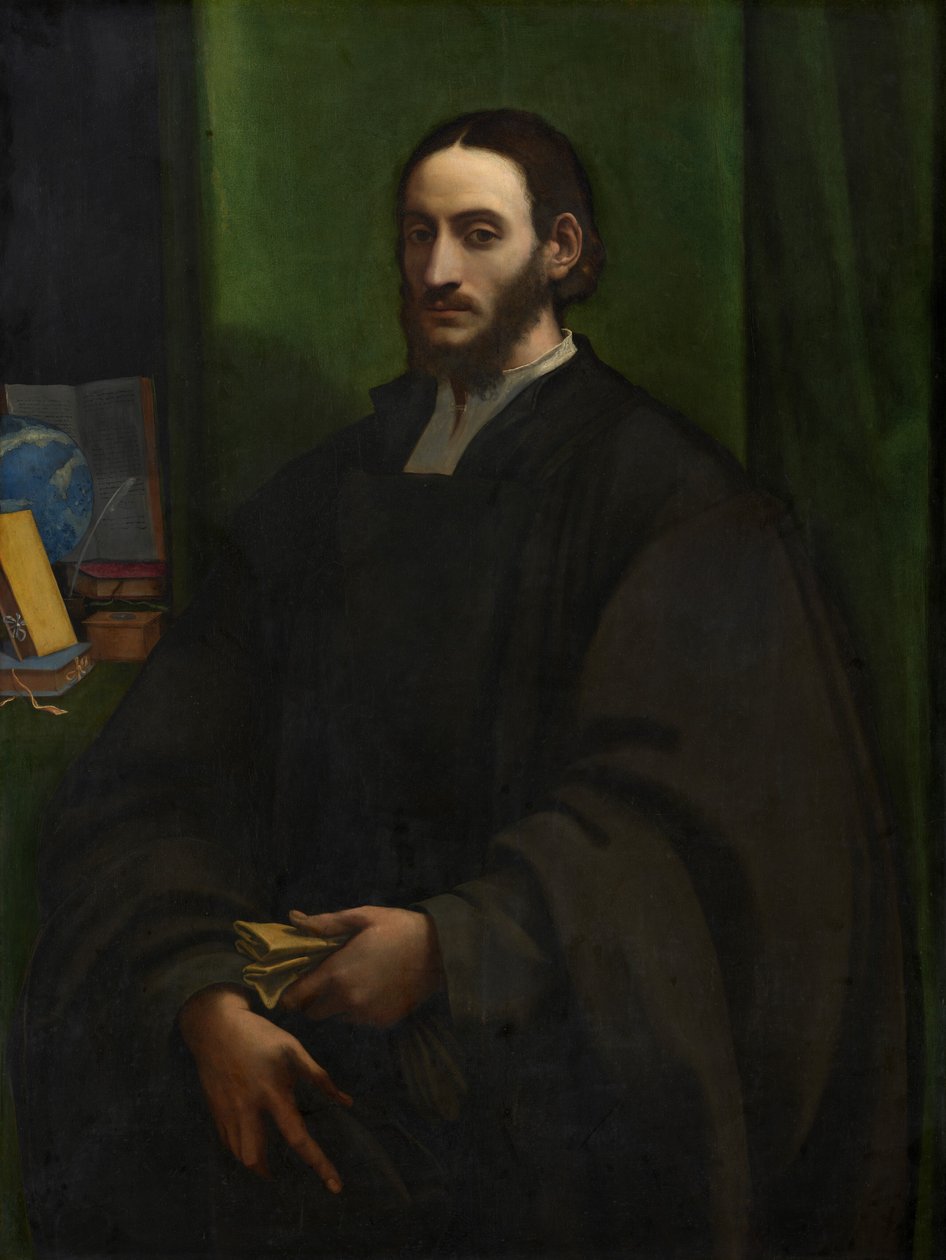 Portrait of a Humanist by Sebastiano del Piombo