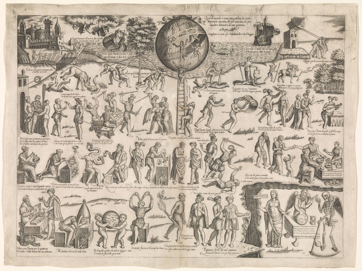 This World is Like a Cage Full of Fools by Sebastiano di Re