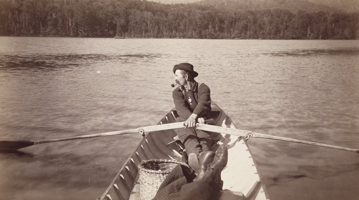 The Way it Looks from the Stern Seat by Seneca Ray Stoddard