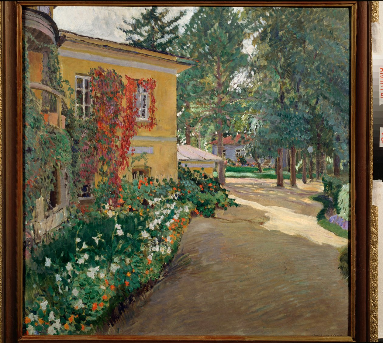 In a Country Estate by Sergei Arsenevich Vinogradov