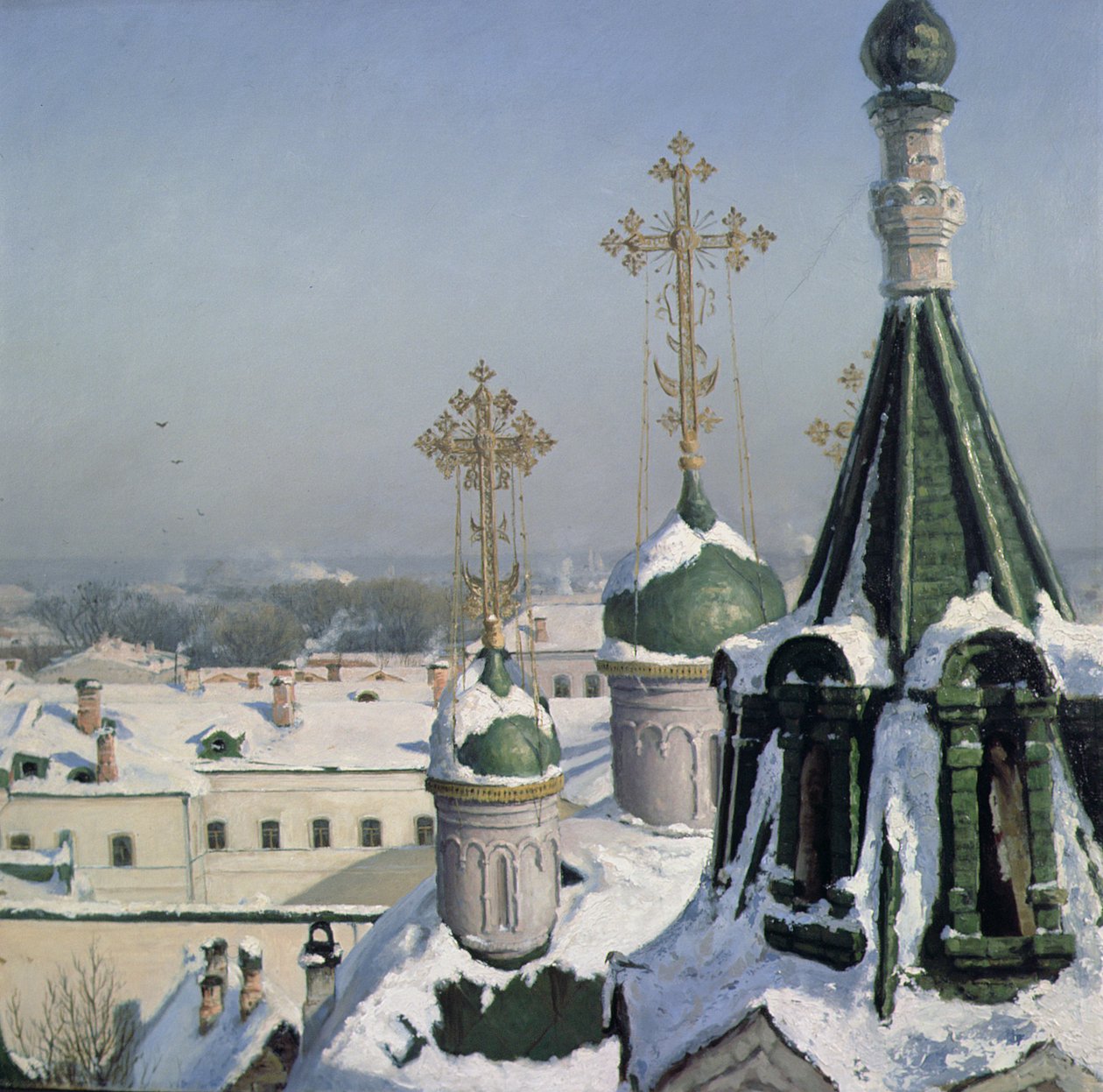 View from a Window of the Moscow School of Painting, 1878 by Sergei Ivanovich Svetoslavsky