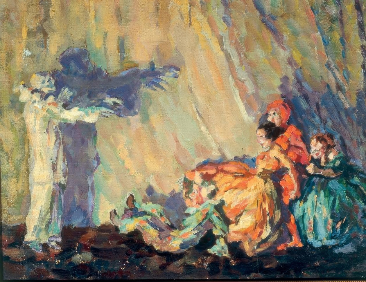 Leoncavallo, Bajazzo by Sergei Jurjewitsch Sudeikin