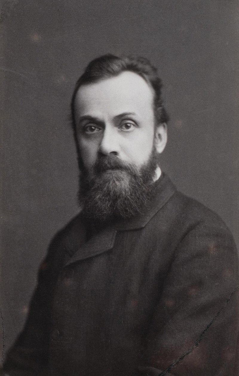 Portrait of the Writer Gleb Ivanovich Uspensky by Sergei Lvovich Levitsky
