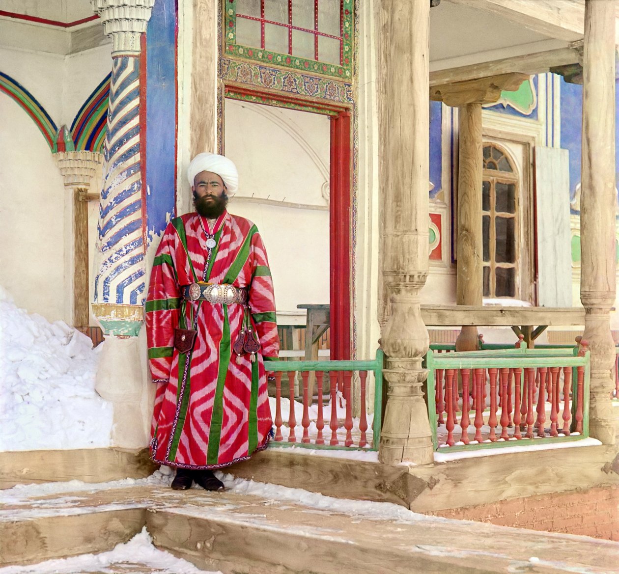 Bureaucrat in Bukhara by Sergei Mikhailovich Prokudin Gorskii