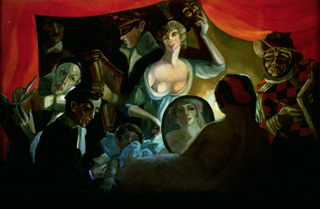 Cabaret by Sergei Yurevich Sudeikin
