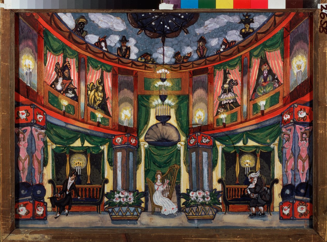 Preparatory Decor for the Opera 