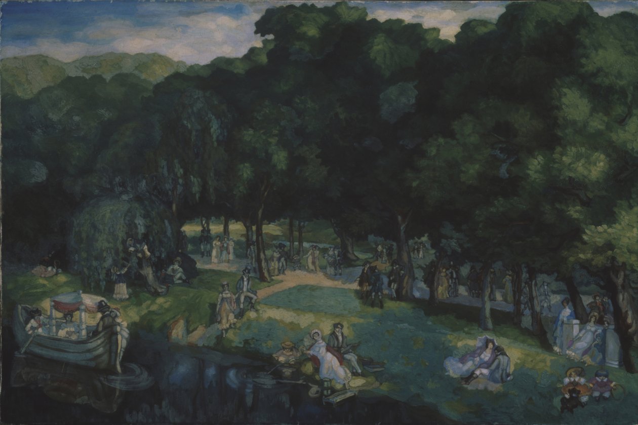The Rest in Michael Park by Sergei Yurievich Sudeykin
